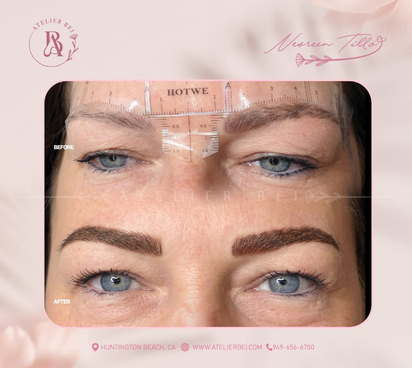 Natural Eyebrow Fill & Organic Shading