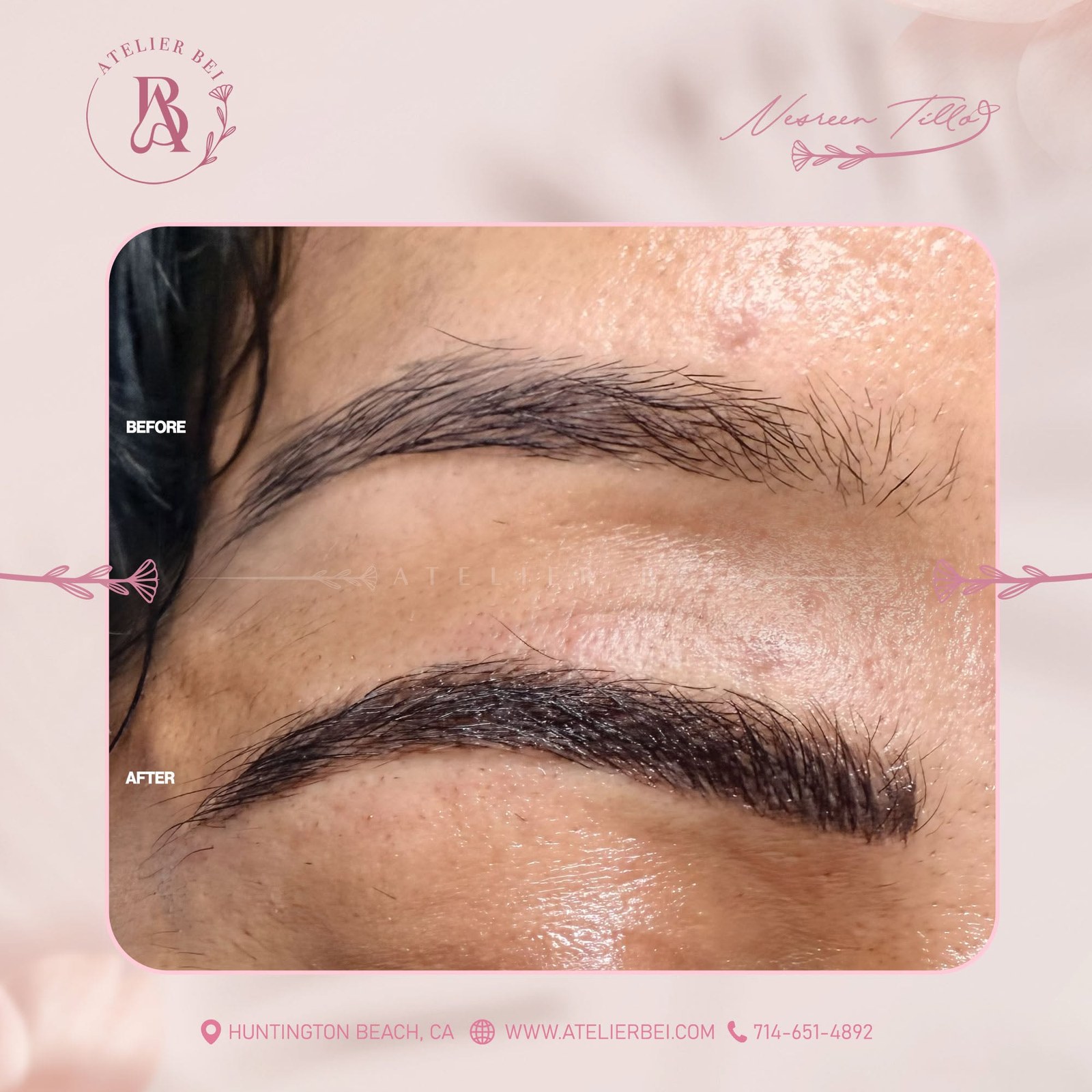 Natural Eyebrow Morphology Rebalance