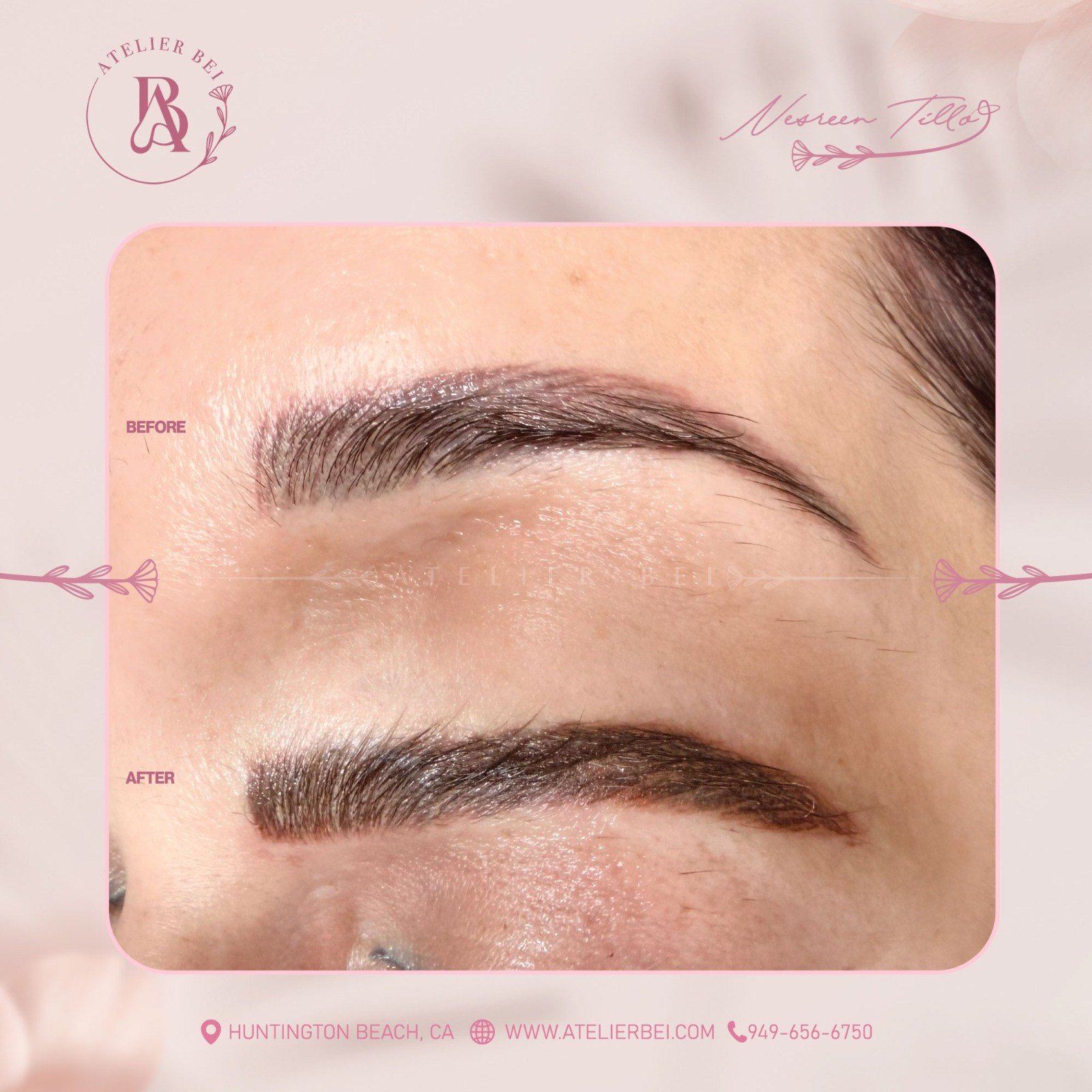 Delicate Organic Microblading Finish